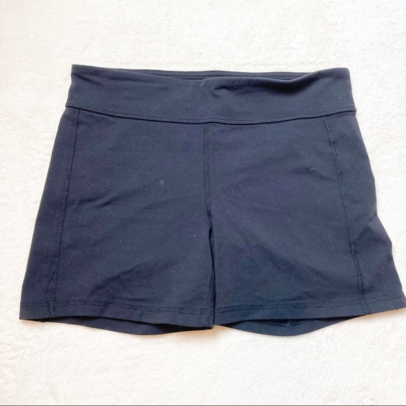 Athleta Pants - Athleta Black Bike Short sz M
